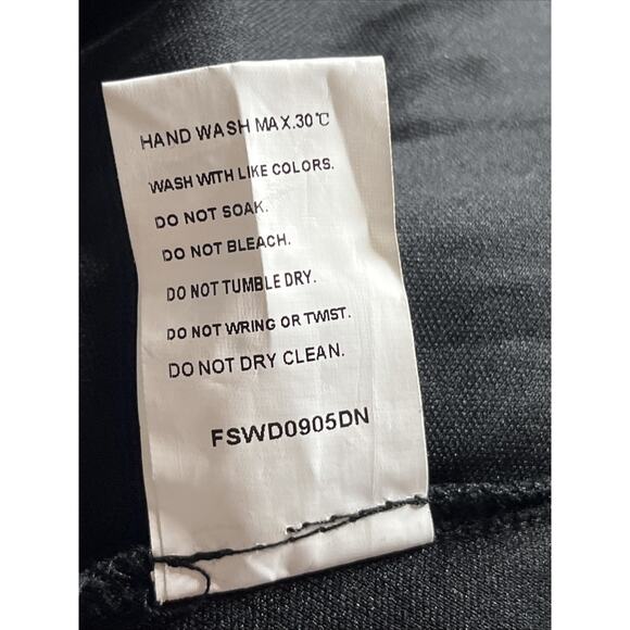 Faeriesty Tiered Lace Tulle Gown XL Black Rainbow Sparkle Fairy Whimsy Goth Prom - Picture 13 of 15